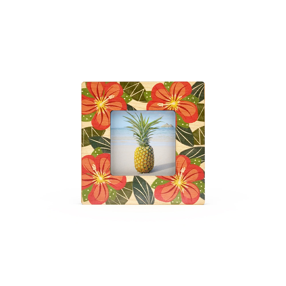 POP ART HIBISCUS MINI FRAME