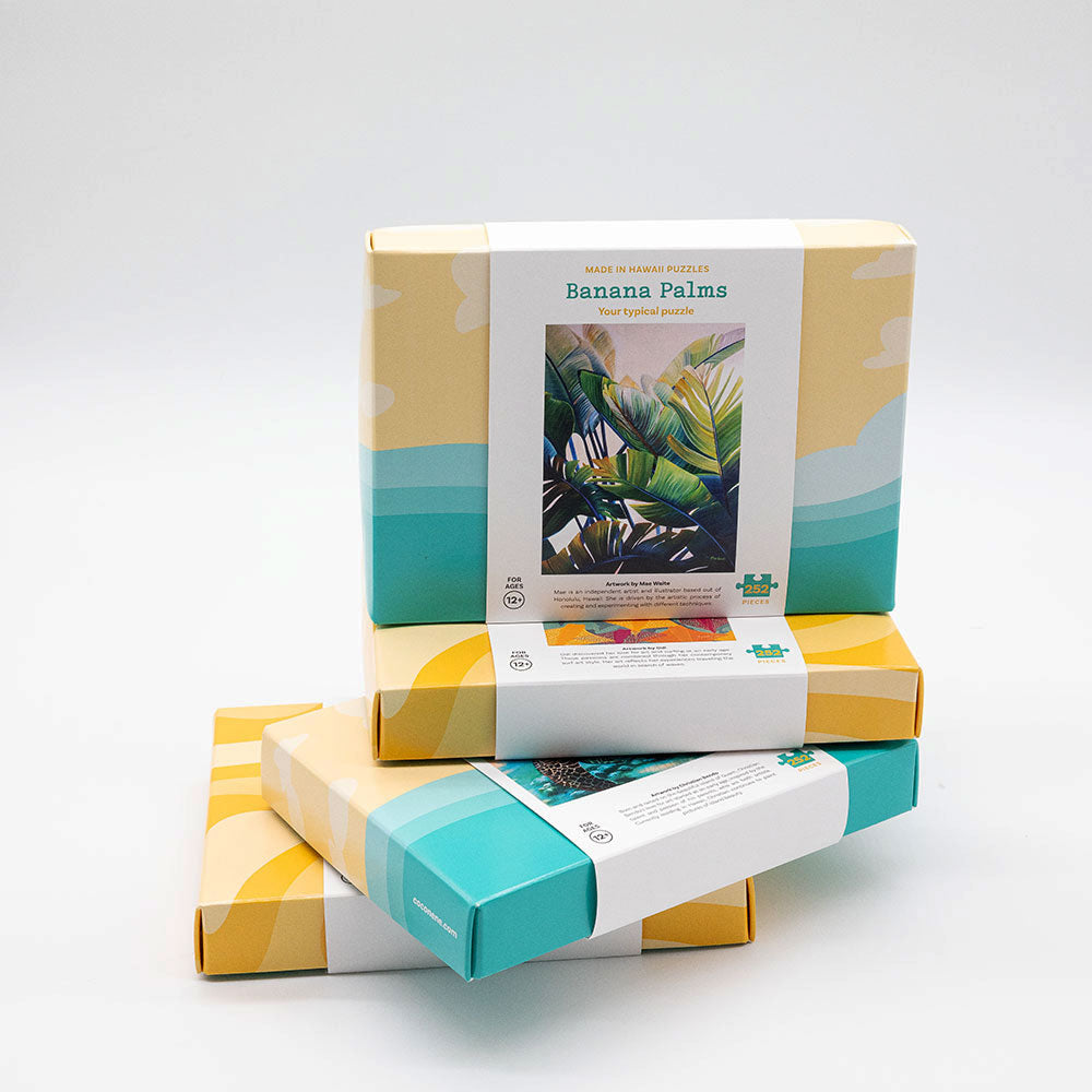 BANANA PALMS JIGSAW PUZZLE