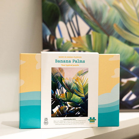 BANANA PALMS JIGSAW PUZZLE
