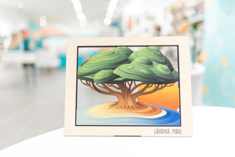 LAHAINA BANYAN TREE WALL ART