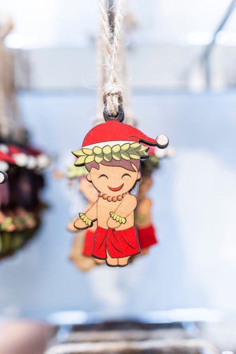 HULA FAMILY DAD - MINI ORNAMENT
