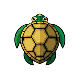 HONU LEAF CUTOUT COASTER SET