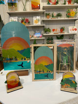 LAHAINA OCEAN VIEW CUTOUT WALL ART