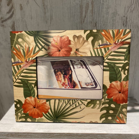 VINTAGE FLORAL 4X6 PICTURE FRAME
