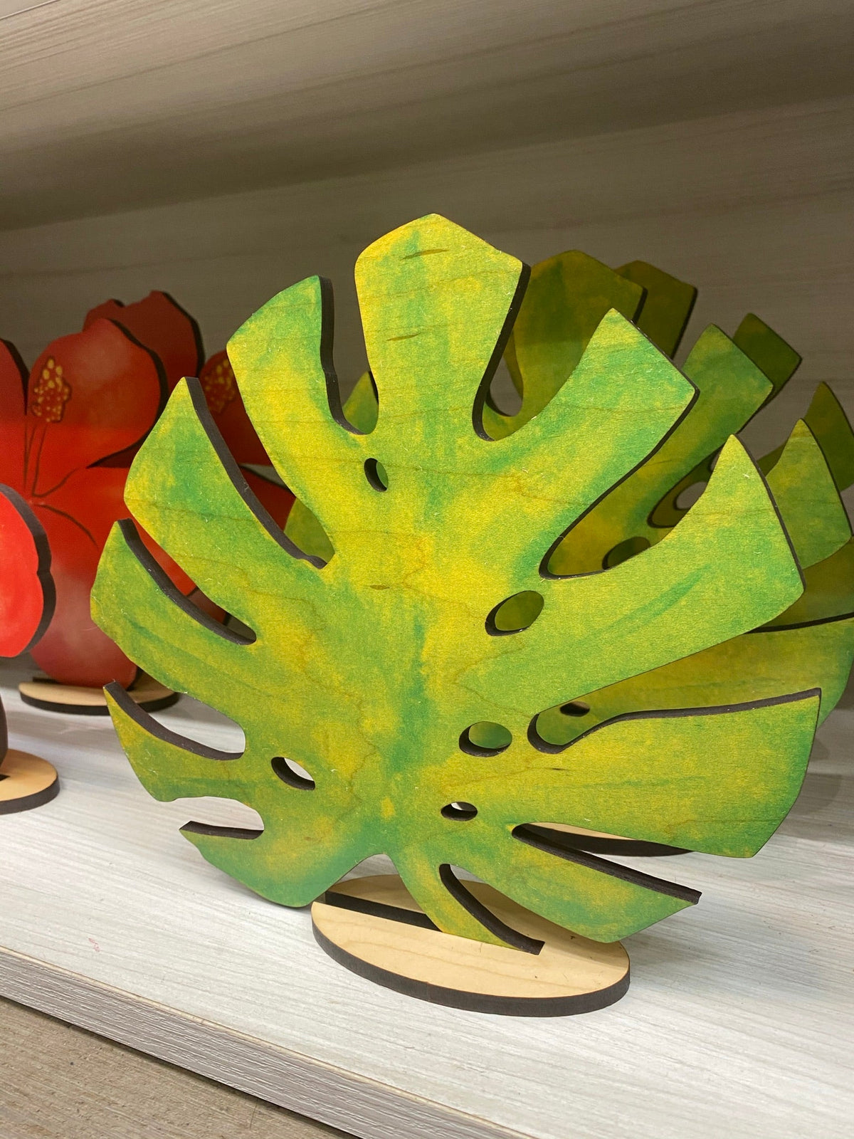 MONSTERA WATERCOLOR TRIVET