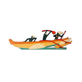 LBL-JACK CANOE PADDLERS - LARGE
