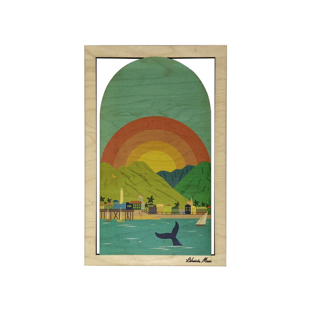 LAHAINA OCEAN VIEW CUTOUT WALL ART
