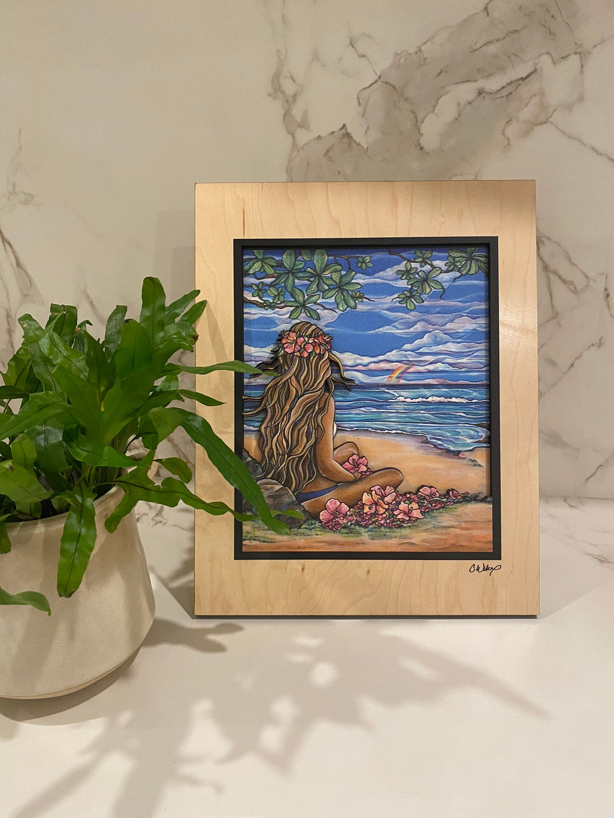 MOANI LAYERED WALL ART
