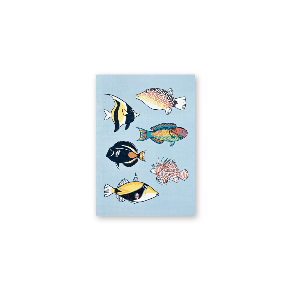 MOORE ALOHA ISLAND FISH 5X7 CARD