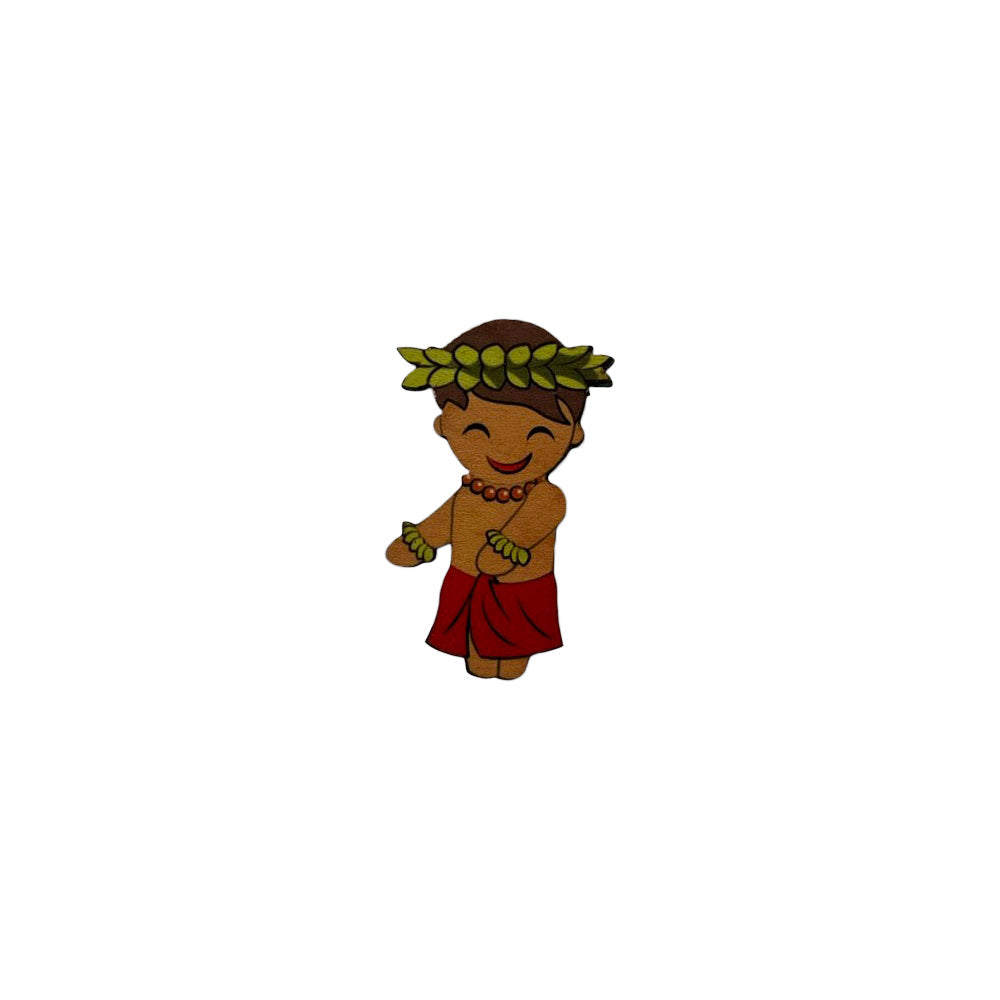 MINI HULA FAMILY DAD OPIHI STICKER