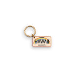 HAWAII LICENSE PLATE BAG CHARM