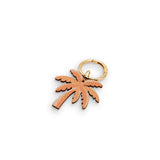 PINK PALM TREE BAG CHARM