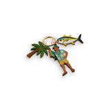LET'S GO FISHING BAG CHARM
