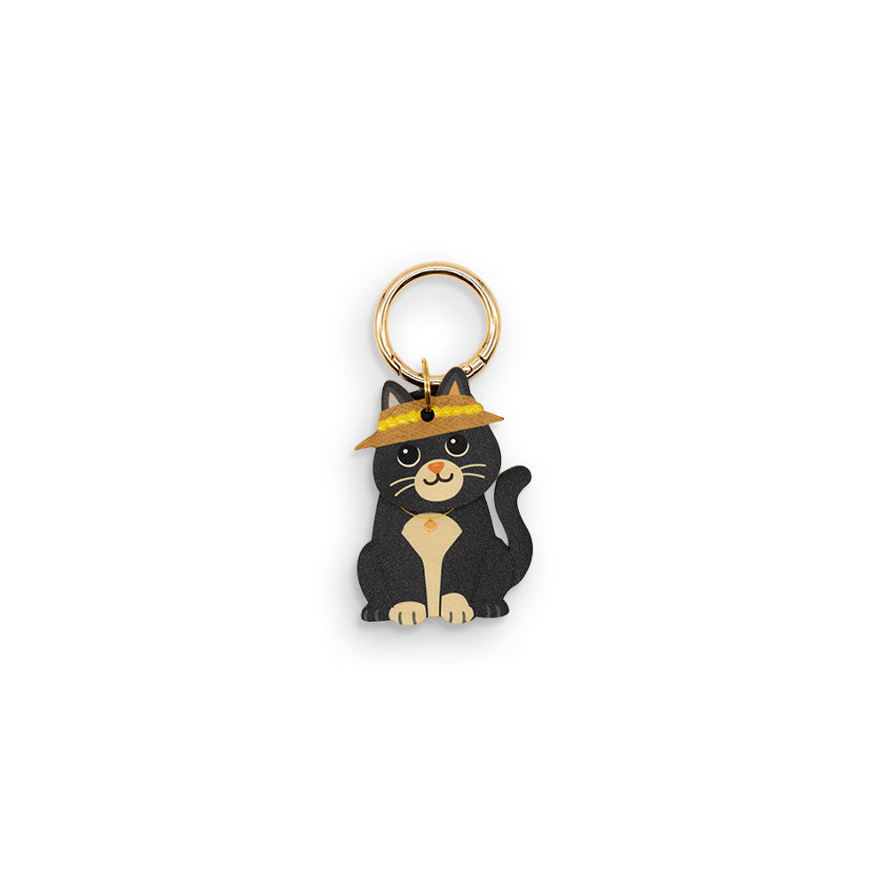 BLACK CAT BAG CHARM