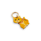 ORANGE CAT BAG CHARM