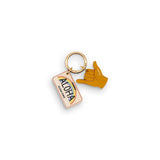 SHAKA LICENSE PLATE BAG CHARM