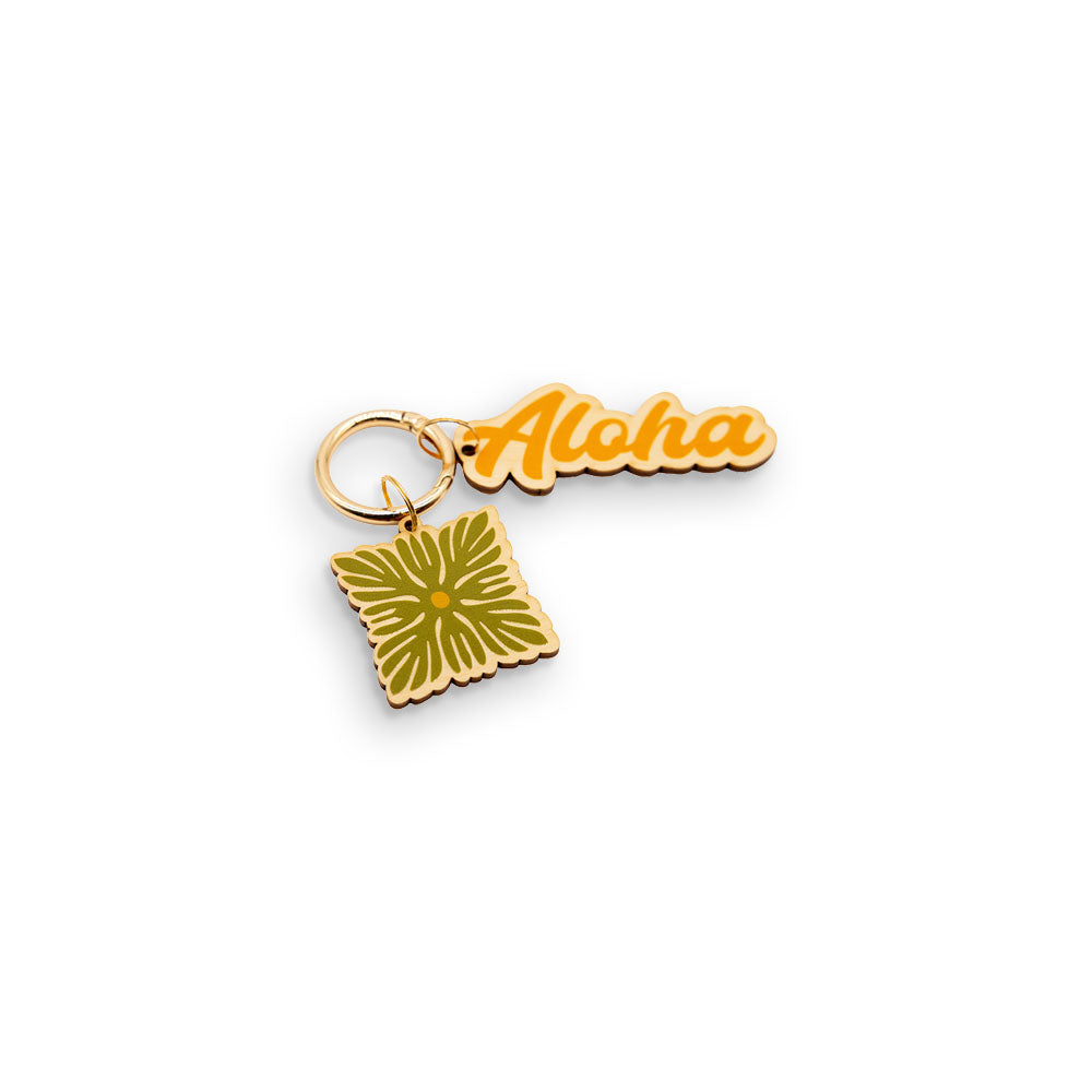 ALOHA QUILT BAG CHARM