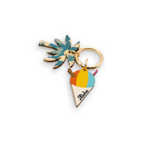 PALM TREE SHAVE ICE BAG CHARM