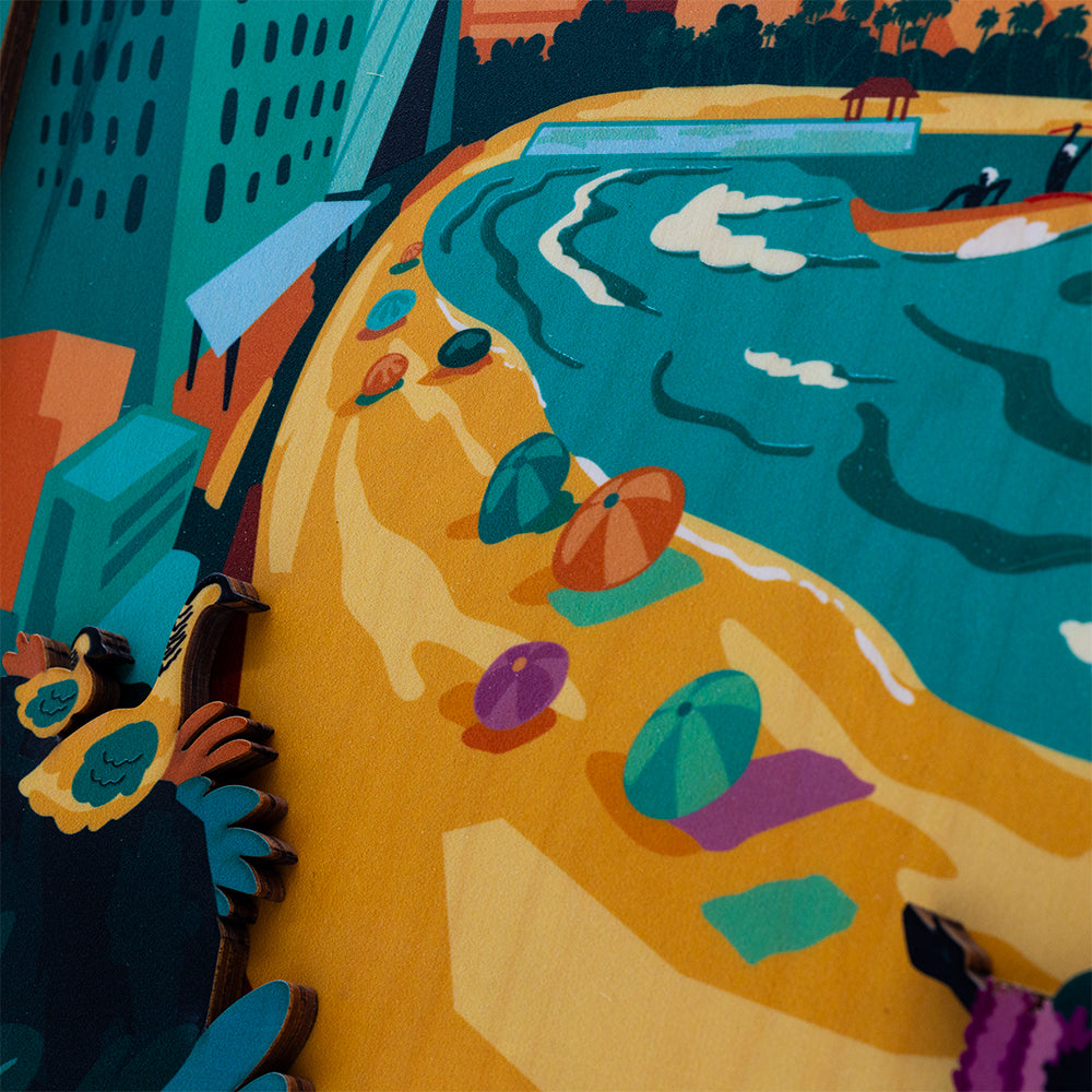 JACK WAIKIKI LAYERED WALL ART