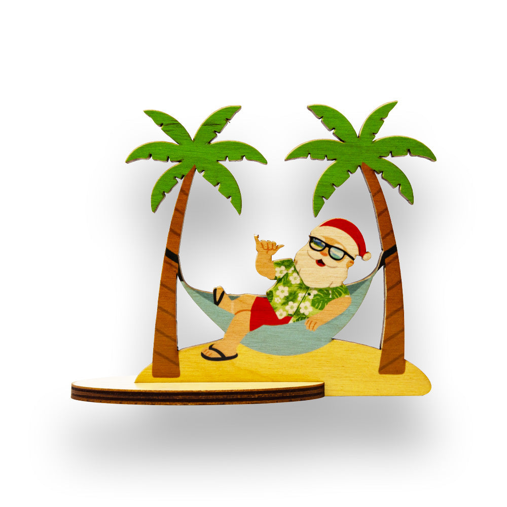 SANTA SHAKA BEACH HAMMOCK SINGLE