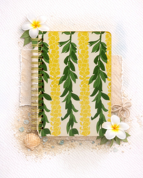 PUAKENIKENI MAILE STRANDS WOOD NOTEBOOK