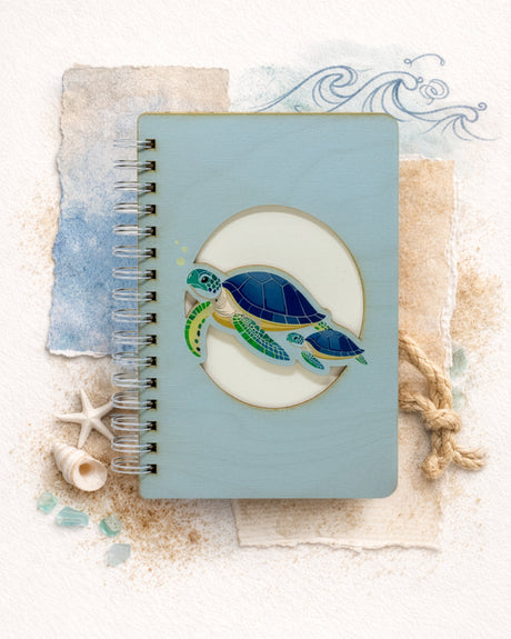 HONU WOOD NOTEBOOK