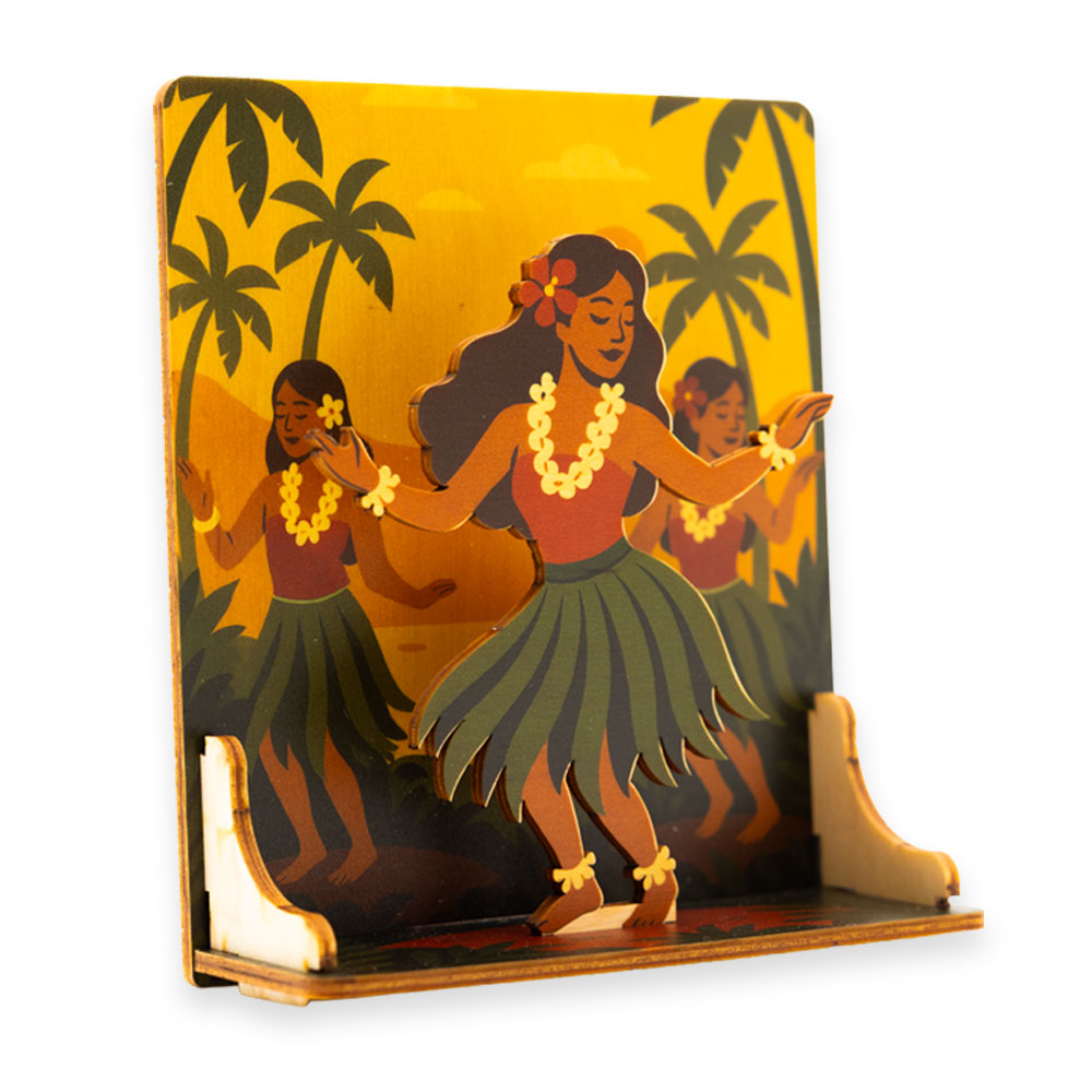 EVENING HULA DANCE PUKA POP-UP