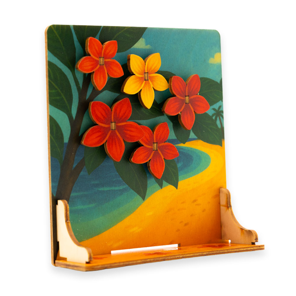 PLUMERIAS AT THE BEACH PUKA POP-UP