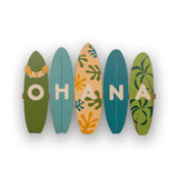 OHANA SURFBOARDS WALL DECOR