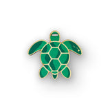 GREEN GEO HONU WOOD BAG TAG
