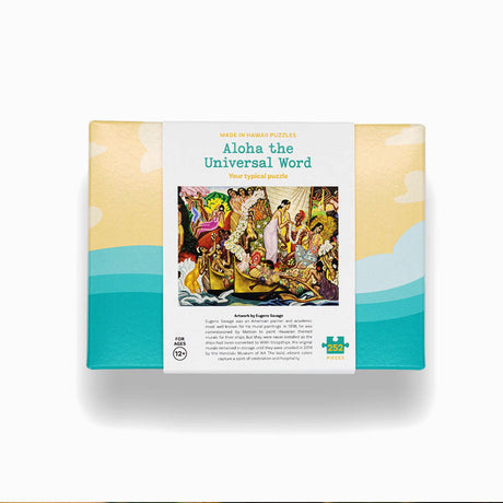 ALOHA THE UNIVERSAL WORD JIGSAW PUZZLE