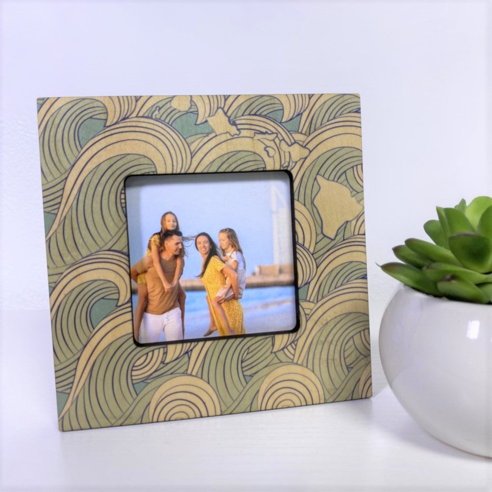 WAVE ISLANDS MINI PICTURE FRAME
