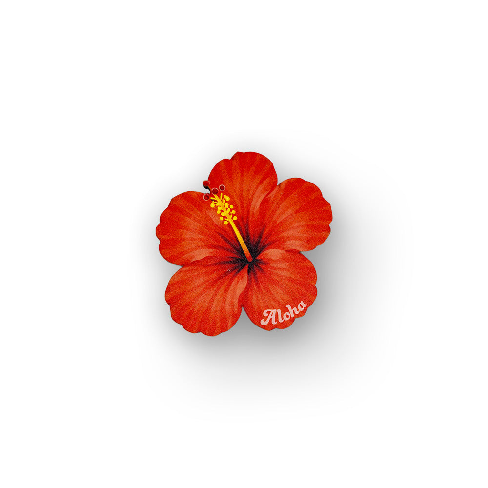 ALOHA HIBISCUS MAGNET