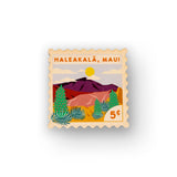 HALEAKALA STAMP MAGNET