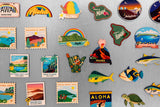 HALEAKALA STAMP MAGNET